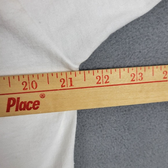 VTG Screen Stars Best T-Shirt Mens XL White Cotton Not Playing With A Full Duck - Picture 8 of 9